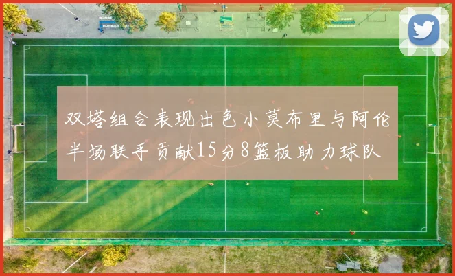 双塔组合表现出色小莫布里与阿伦半场联手贡献15分8篮板助力球队
